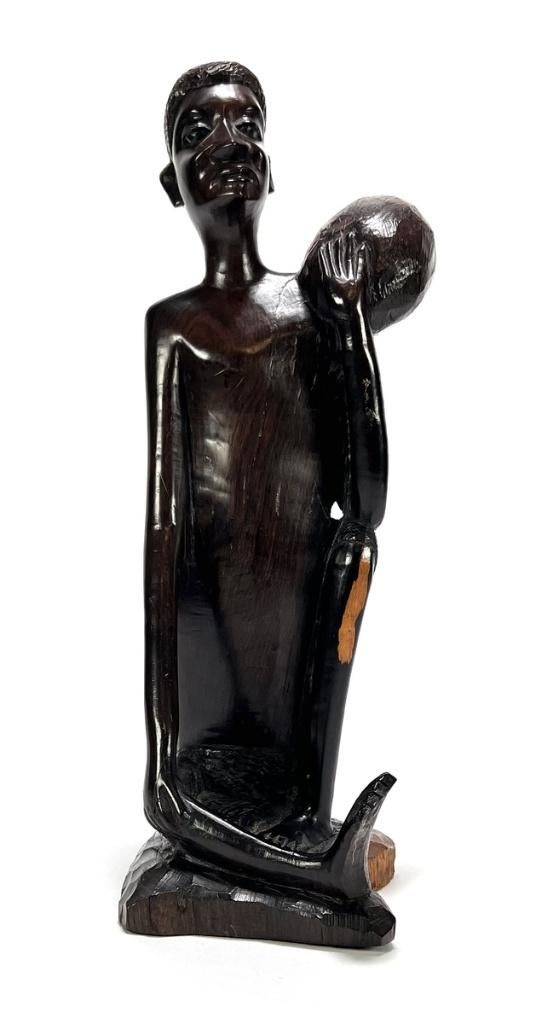 1271. Makonde beeld, Tanzania – Afrika, eind 20e eeuw, Ophalen of Verzenden