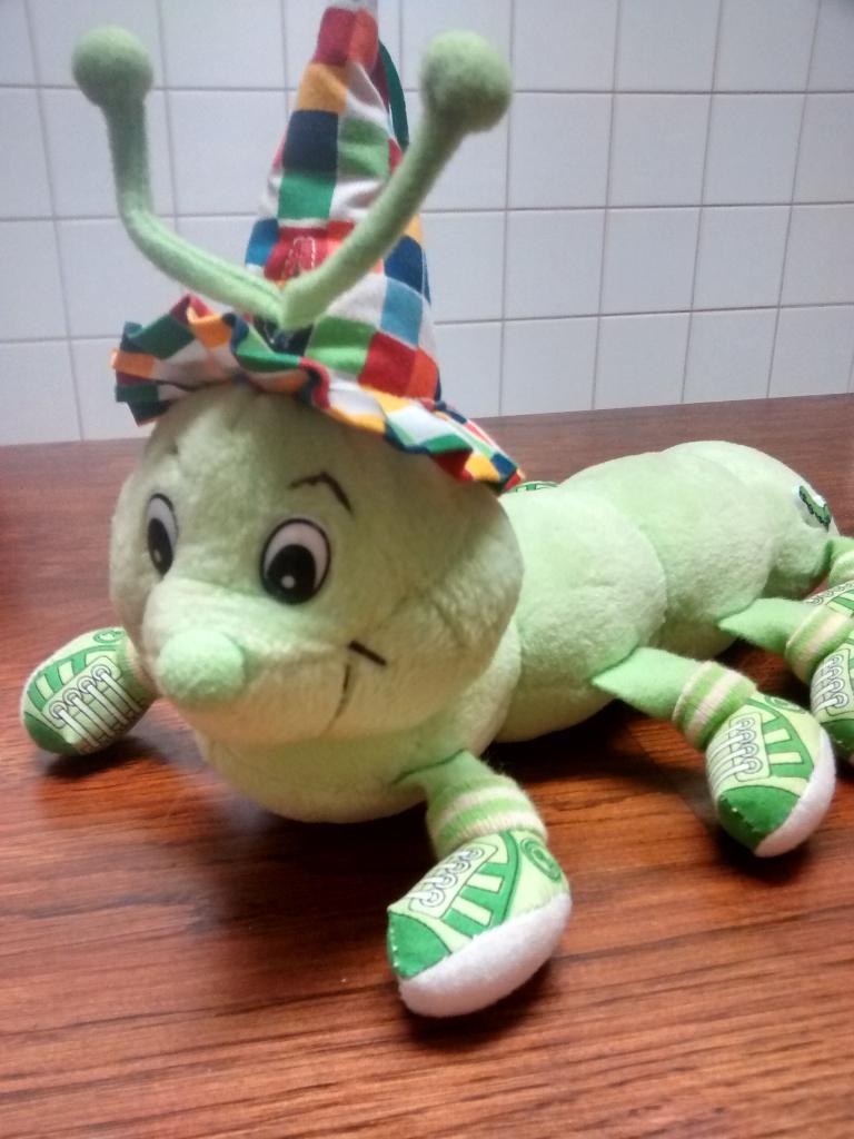 rupsje nooitgenoeg knuffel, Kinderen en Baby's, Groen, Overige karakters, Overige typen, Nieuw