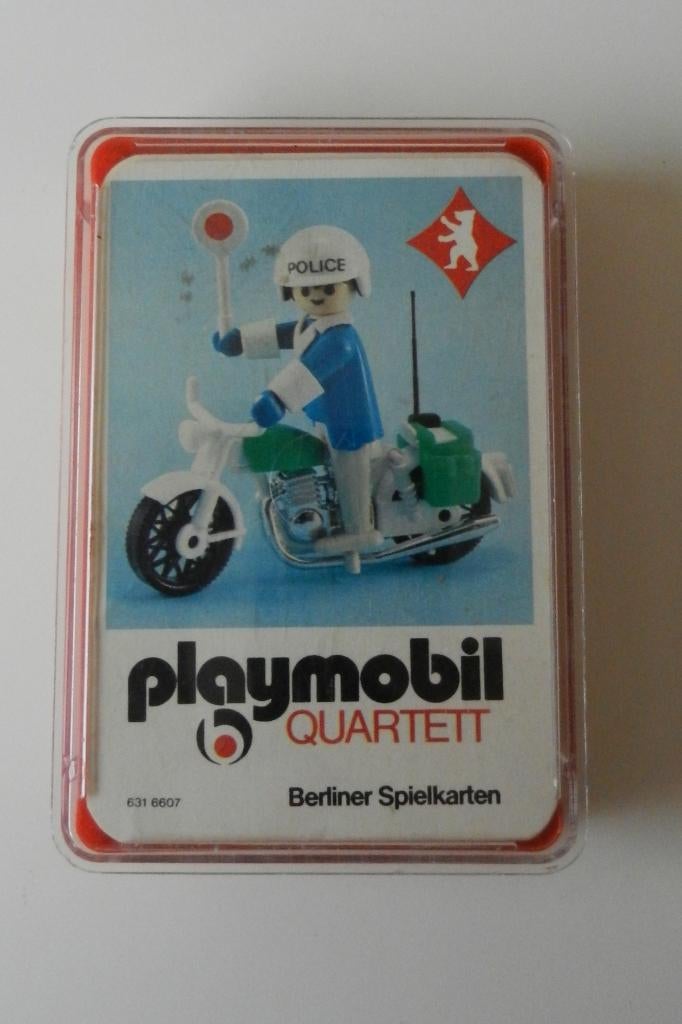 Playmobil Quartett 1974 kwartet, Verzamelen, Speelkaarten, Jokers en Kwartetten, Ophalen of Verzenden, Gebruikt, Kwartet(ten)
