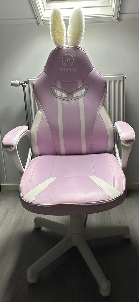 bureaustoel  gamingchair meiden  gamestoel, Ophalen, Zo goed als nieuw, Paars