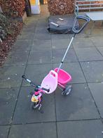 Roze Puky driewieler met duwstang - Goede staat, Fietsen en Brommers, Fietsen | Kinderfietsjes, Ophalen, Gebruikt, Puky