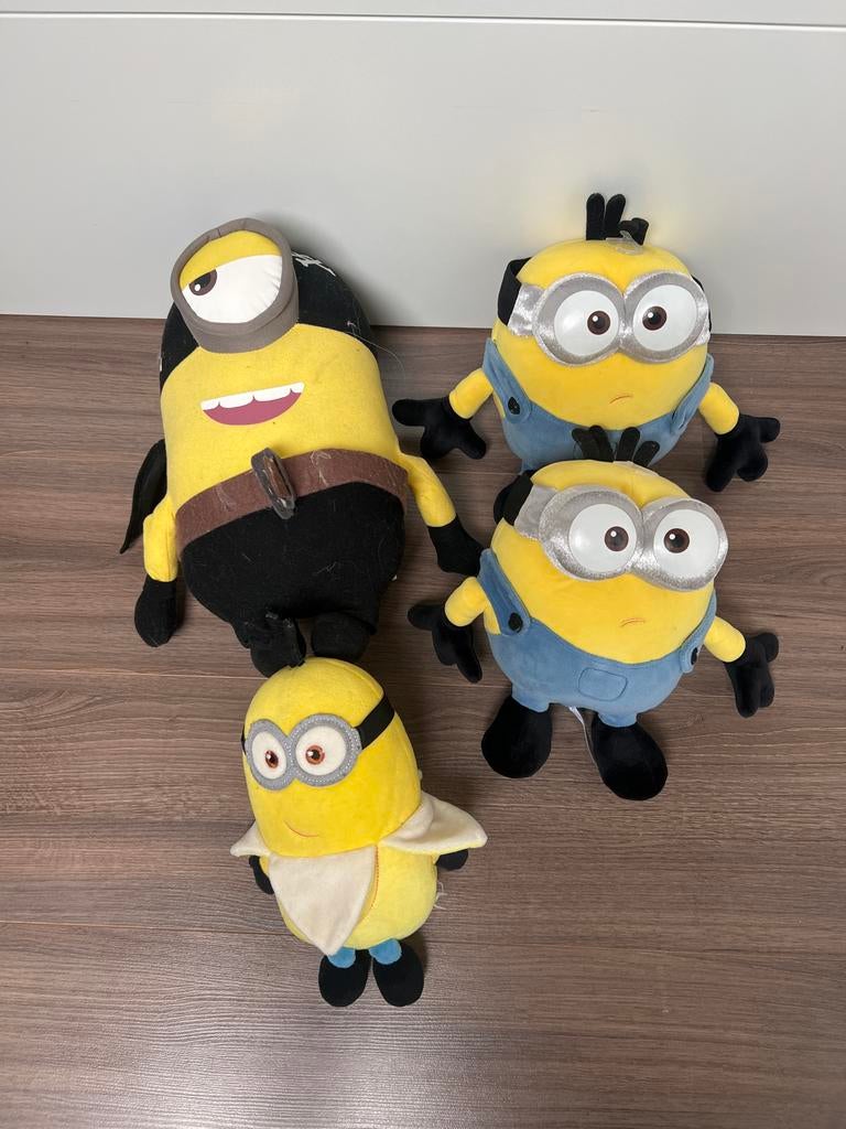Minion knuffels 20/30 cm, Gebruikt, Overige merken, Overige karakters, Overige typen