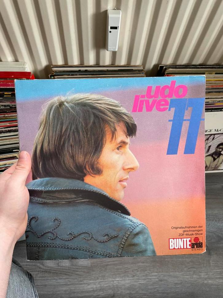 Udo Jürgens - Udo Live '77 LP (Ariola Stereo), Cd's en Dvd's, Vinyl | Pop, Gebruikt, 1960 tot 1980, 12 inch, Ophalen of Verzenden