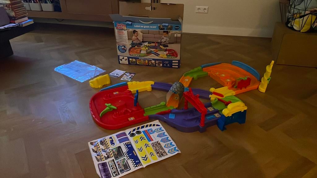 Vtech Toet toet autos mega rc racecircuit nieuw zonder autos, Kinderen en Baby's, Speelgoed | Vtech, Ophalen of Verzenden, Nieuw
