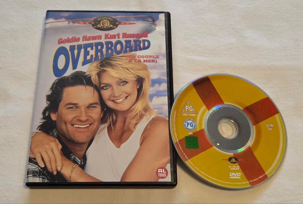 MGM Overboard Dvd Comedy, Alle leeftijden, Ophalen of Verzenden, Zo goed als nieuw, Romantische komedie