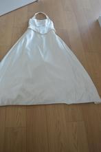 Prachtige, stijlvolle, elegante roomwitte trouwjurk, maat 38, Trouwjurk, Wit, Ophalen of Verzenden, Gedragen