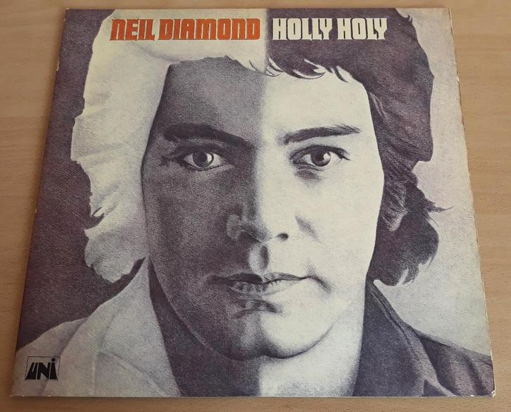 Neil Diamond - Holly Holy - Posteralbum, Cd's en Dvd's, Vinyl | Rock, Zo goed als nieuw, Poprock, 12 inch, Ophalen of Verzenden