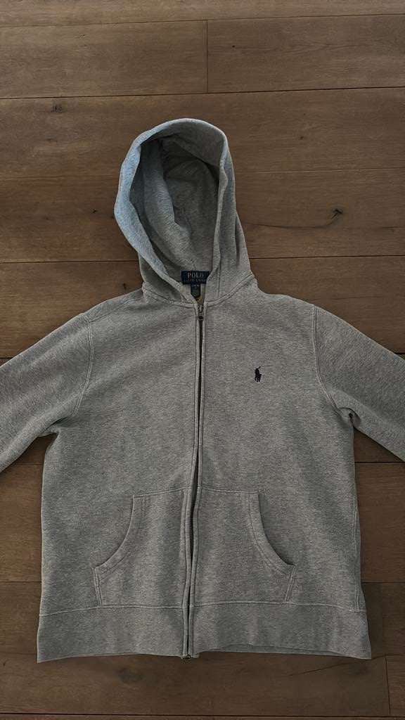 Ralph lauren vest grijs (kind) maat L (14-16), Ophalen of Verzenden, Zo goed als nieuw, Jongen, Trui of Vest