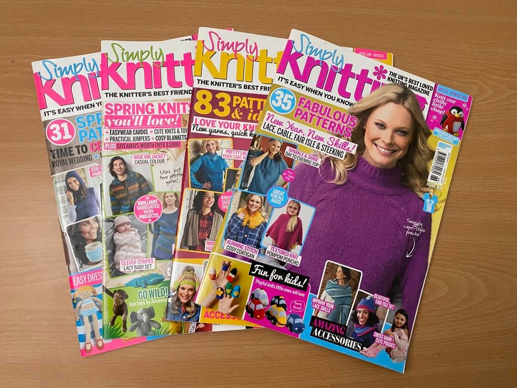 Simply Knitting 2018, Ophalen of Verzenden, Zo goed als nieuw, Breien, Patroon of Boek