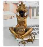 Beeld Aziatisch Figuur-lamp 1950 50CM XL Azie Buddha boeddha, Ophalen of Verzenden, H, H, H