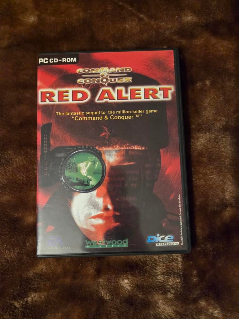 Command & Conquer: Red Alert PC CD-ROM - Klassieke RTS, Spelcomputers en Games, Games | Pc, 1 speler, Eén computer, Ophalen of Verzenden