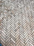 Gebakken gele waaltjes 5x20x7 - ca. 27m2, Tuin en Terras, Tegels en Klinkers, Ophalen, Overige materialen, Gebruikt, Klinkers