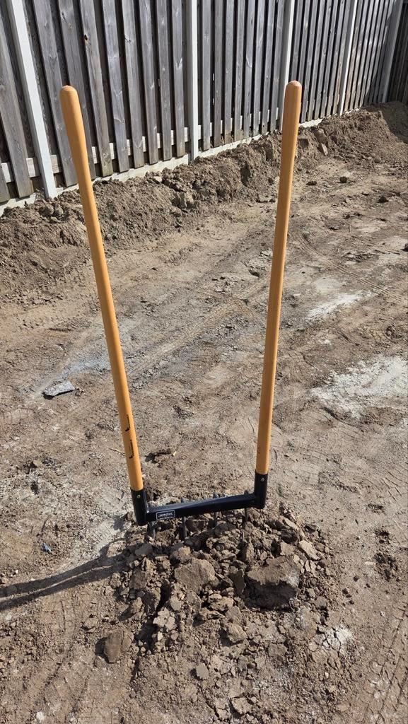 Woeler 4 tands, Ophalen