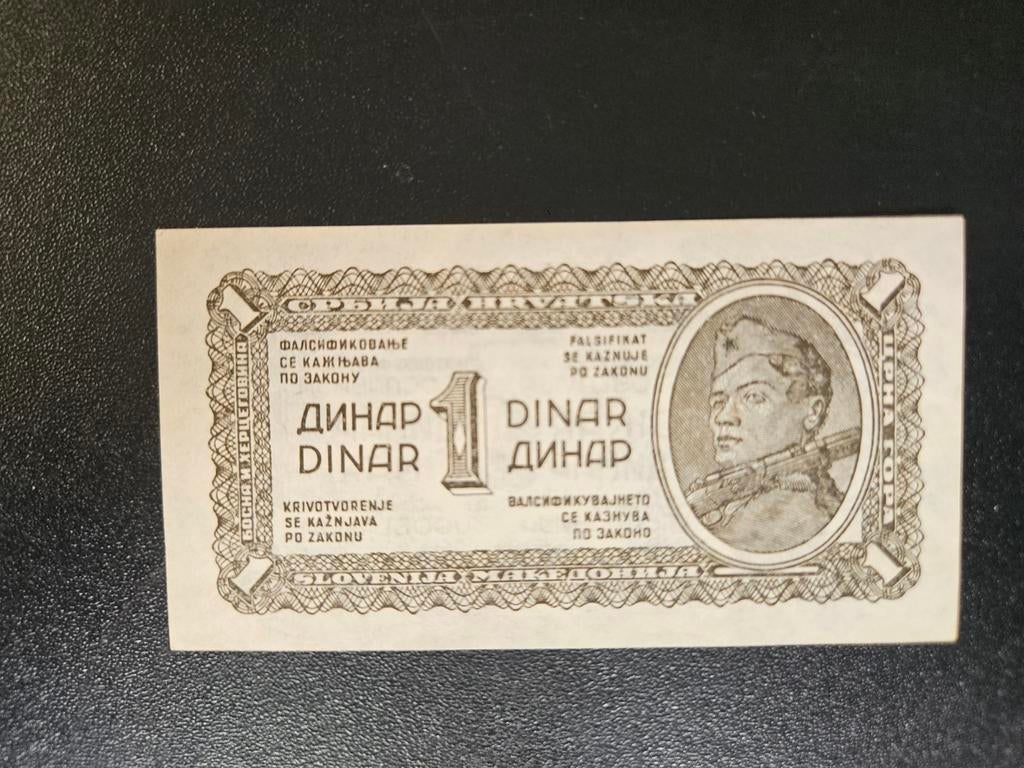 Joegoslavië 48a 1944 UNC, Ophalen of Verzenden, Joegoslavië, Los biljet