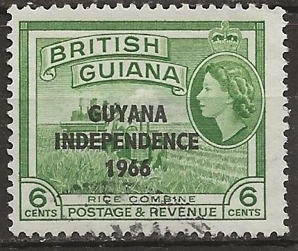 Guyana, Postzegels en Munten, Postzegels | Amerika, Ophalen of Verzenden, Gestempeld, Midden-Amerika