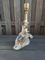 LLADRO herderjongen tafel lamp porselein punt gaaf, Ophalen of Verzenden