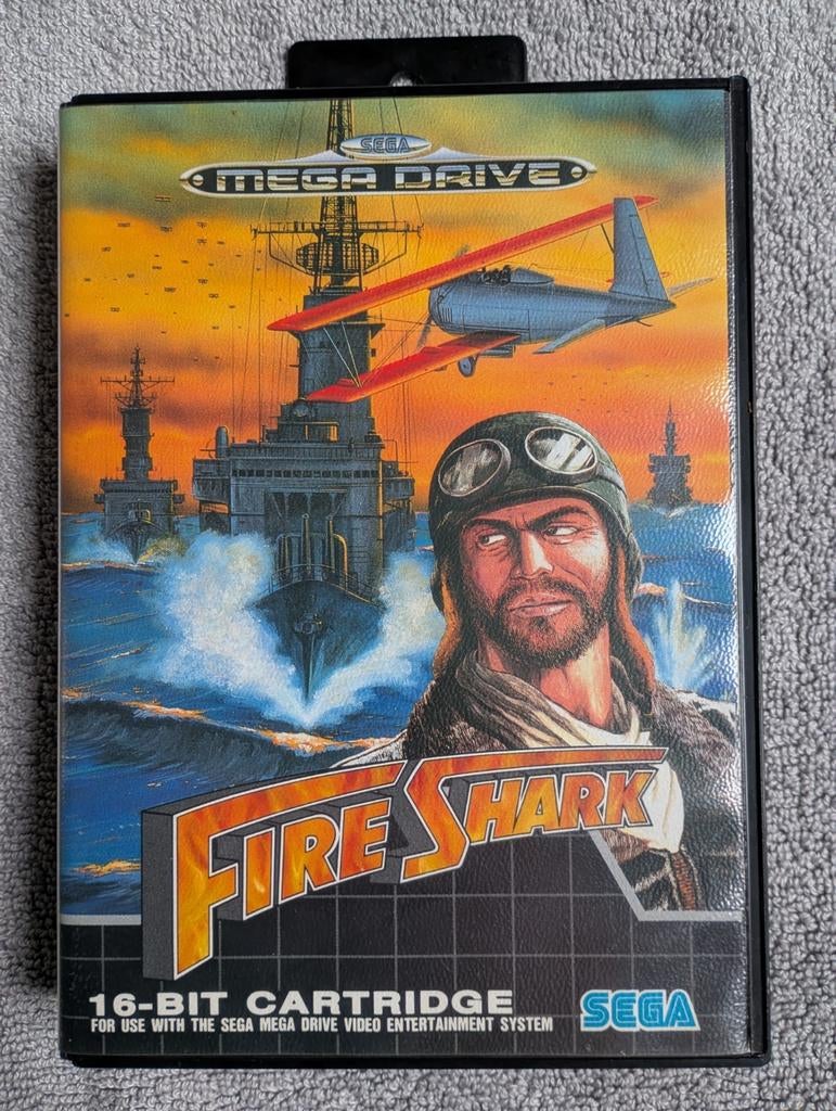 Fire Shark Sega Mega Drive, Avontuur en Actie, 1 speler, Ophalen of Verzenden, Vanaf 3 jaar