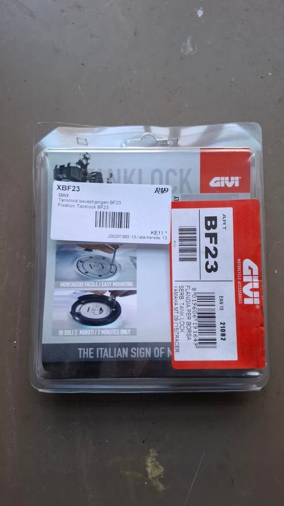 Givi Tanklock XBF23 bevestiging voor Yamaha Tracer, Ophalen of Verzenden, Nieuw