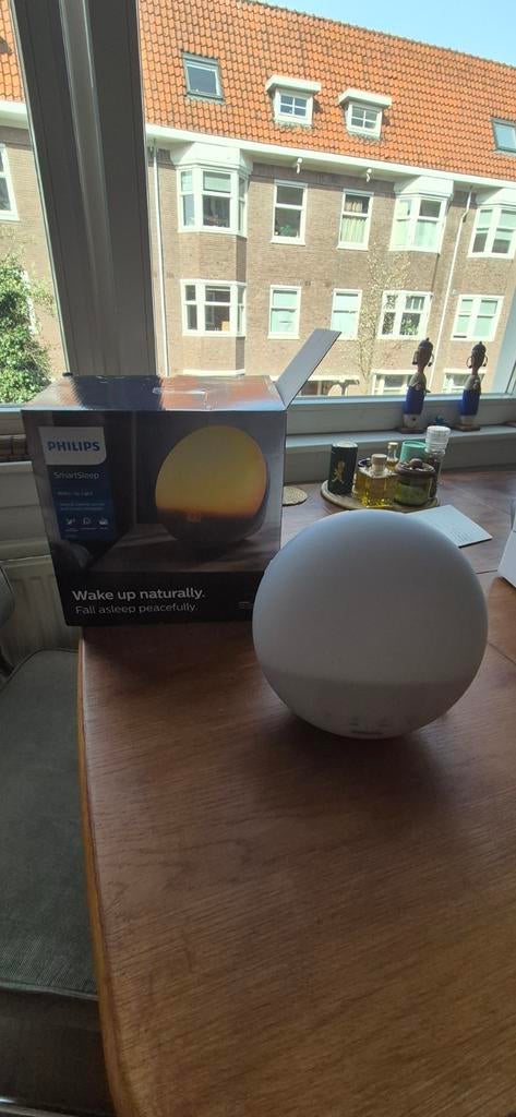 Philips wake up light, Ophalen