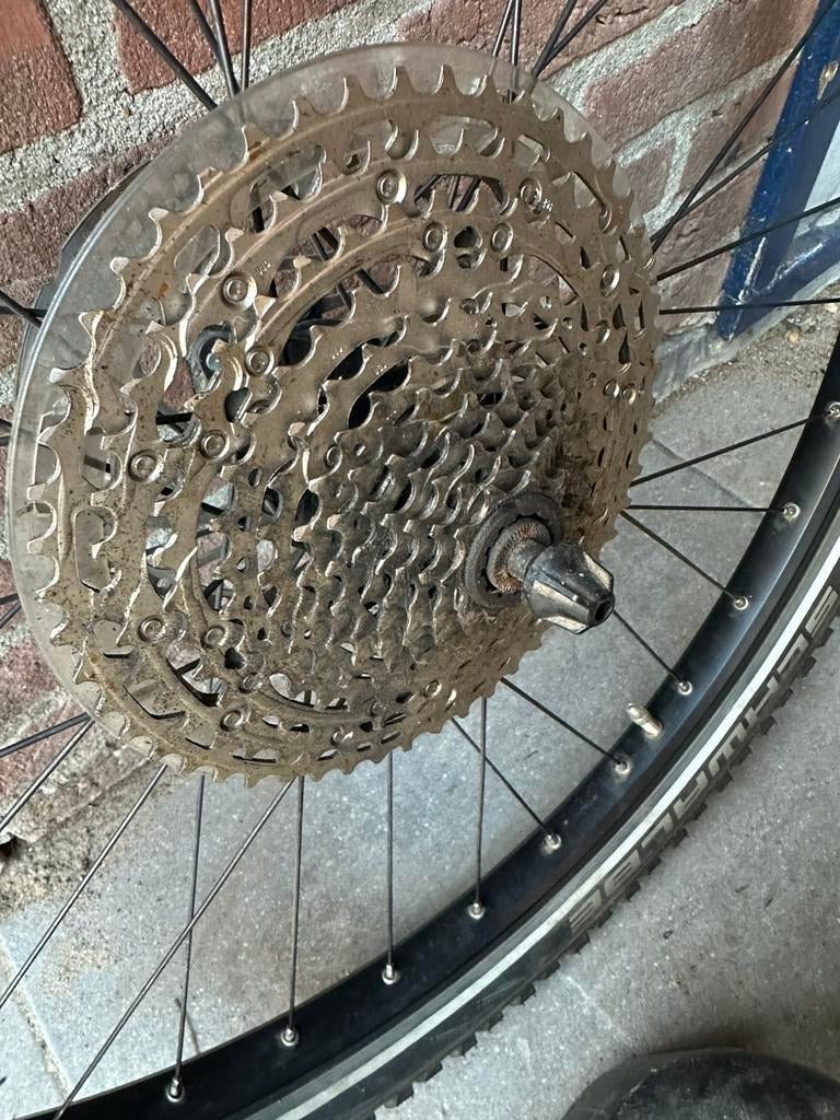 Fietswiel zeer goede staat shimano, Ophalen of Verzenden, Zo goed als nieuw