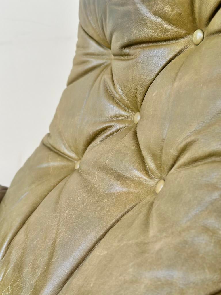 Vintage fauteuil Göte Möbler Zweeds design hout jaren 50/60, Ophalen, Minder dan 75 cm, Zo goed als nieuw, 50 tot 75 cm