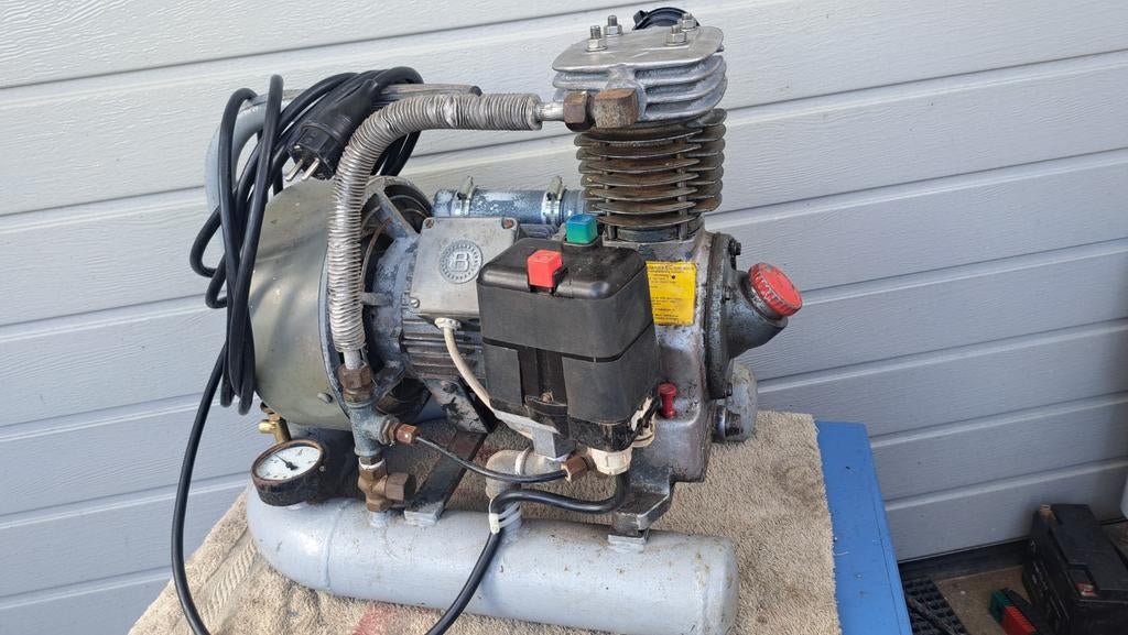 Mahle Compressor 12 Bar - 1977, Ophalen, Gebruikt, 10 bar of meer, Minder dan 200 liter/min
