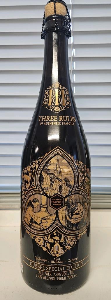 La Trappe Three Rules, Ophalen of Verzenden, Nieuw, Flesje(s), La Trappe
