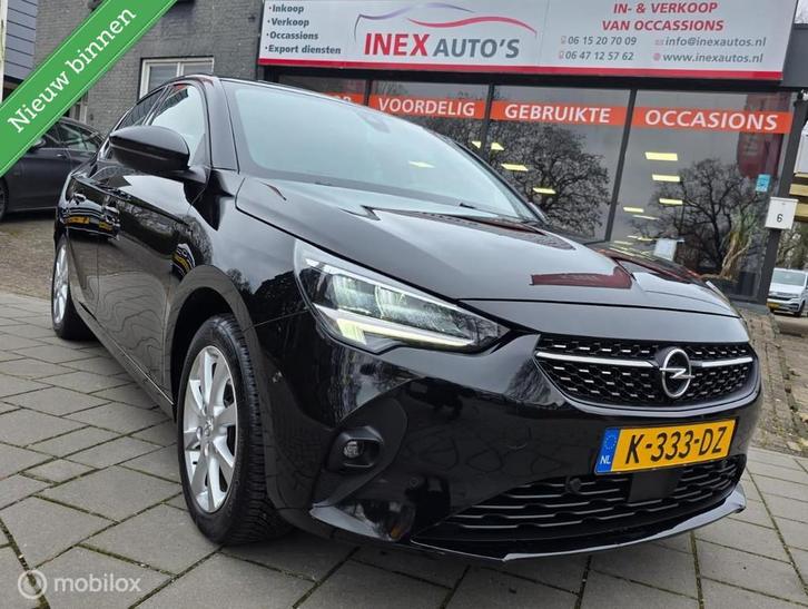 Opel Corsa 1.2 Elegance Virtual Led Carplay Camera Goed Onde, Auto's, Opel, Bedrijf, Te koop, Corsa, ABS, Achteruitrijcamera, Airbags