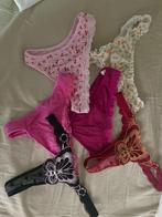 Strings, Kleding | Dames, Ondergoed en Lingerie, Verzenden, Zwart, String