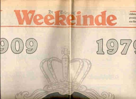 Vijf Julianisten over hun Koningin - Telegraaf 1979, Ophalen of Verzenden, Gebruikt, Overige typen