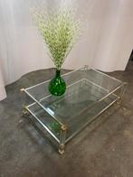 Vintage poerre Vandell paris tafel glas plexiglas, Ophalen