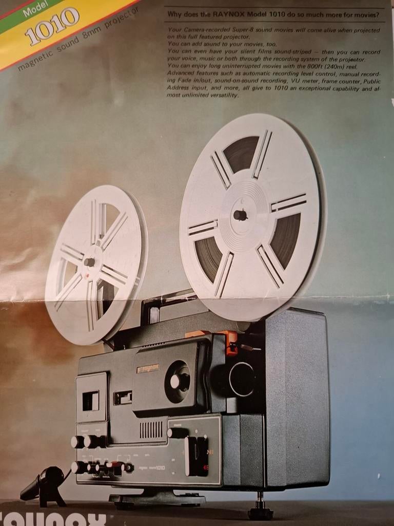 Raynox 1010 vintage 8mm film projector, Ophalen of Verzenden, 8mm film