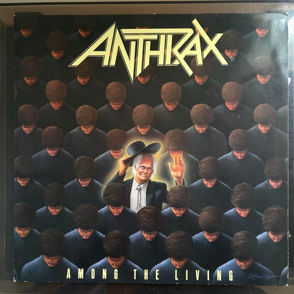 Anthrax - Among The Living vinyl LP originele persing, Ophalen of Verzenden, Gebruikt