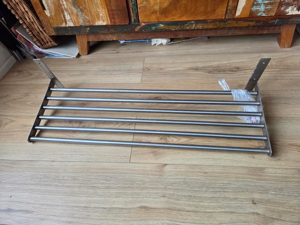 Wandrek pannen keuken, Ophalen, Gebruikt, Rvs