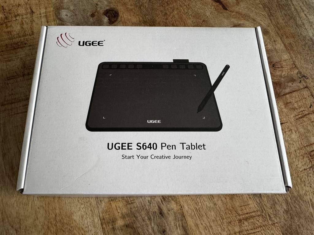 UGEЕ S640 Pen Tablet, Computers en Software, Tekentablets, Ophalen of Verzenden, Zo goed als nieuw