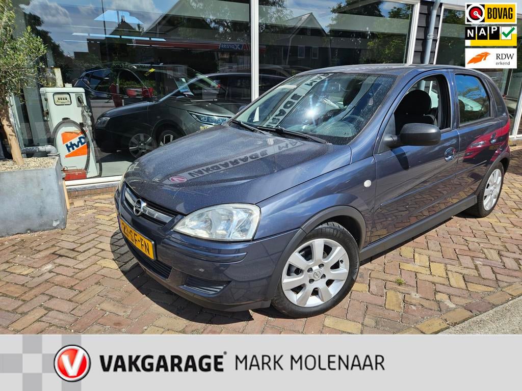 Opel Corsa 1.2-16V Silverline,oerdegelijke 5 deurs, Auto's, Opel, Bedrijf, Te koop, Corsa, ABS, Airbags, Airconditioning, Centrale vergrendeling