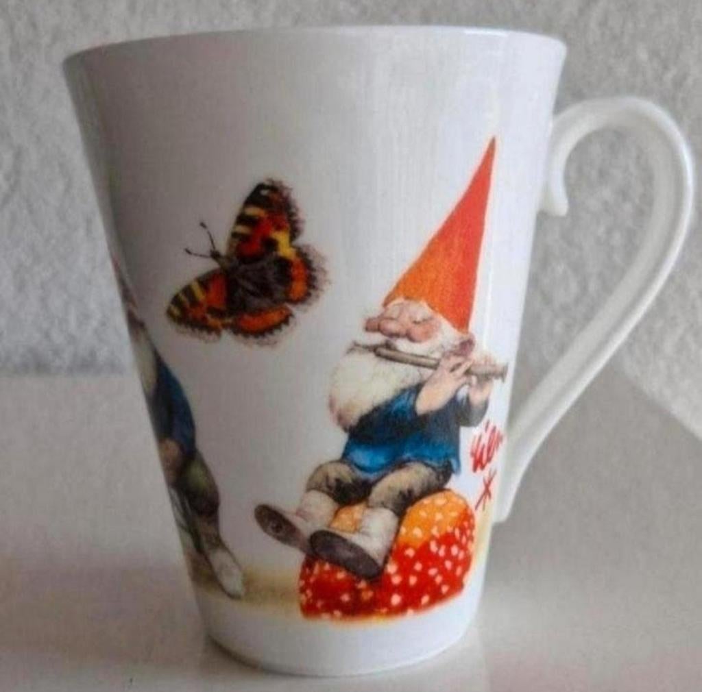 Beker David de Kabouter, Ophalen of Verzenden, Zo goed als nieuw, Overige stijlen, Kop(pen) en/of Schotel(s)