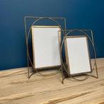 J-line Gouden Fotolijsten 10x15cm en 12x18cm, -, -, Nieuw, Ophalen of Verzenden