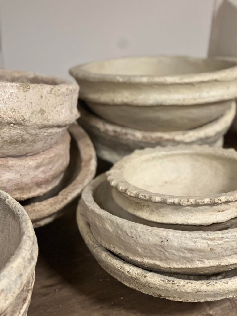 Partij schalen papier mache 18 stuks, Ophalen of Verzenden, Nieuw, Rond, Overige materialen