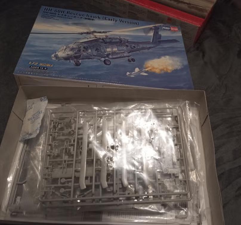 Hobby Boss 1:72 HH-60H Rescue Hawk, Overige merken, 1:72 tot 1:144, Helikopter, Nieuw