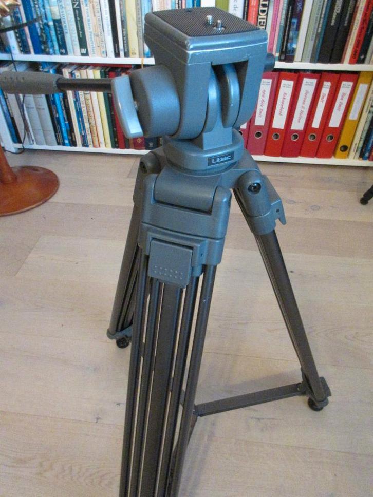 Libec Videostatief TH-M20, Audio, Tv en Foto, Fotografie | Statieven en Balhoofden, Zo goed als nieuw, Driepoot, Minder dan 150 cm