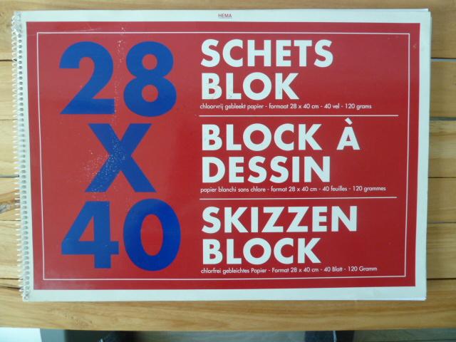 Tekenpapier / Aquarelpapier in grote hoeveelheid en maten., Ophalen, Nieuw, Papier, Schets- of Tekenboek