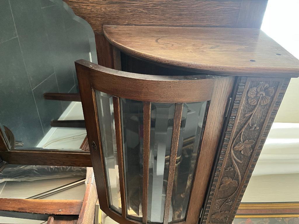 Antieke bovenkast, Antiek en Kunst, Antiek | Meubels | Kasten, Ophalen