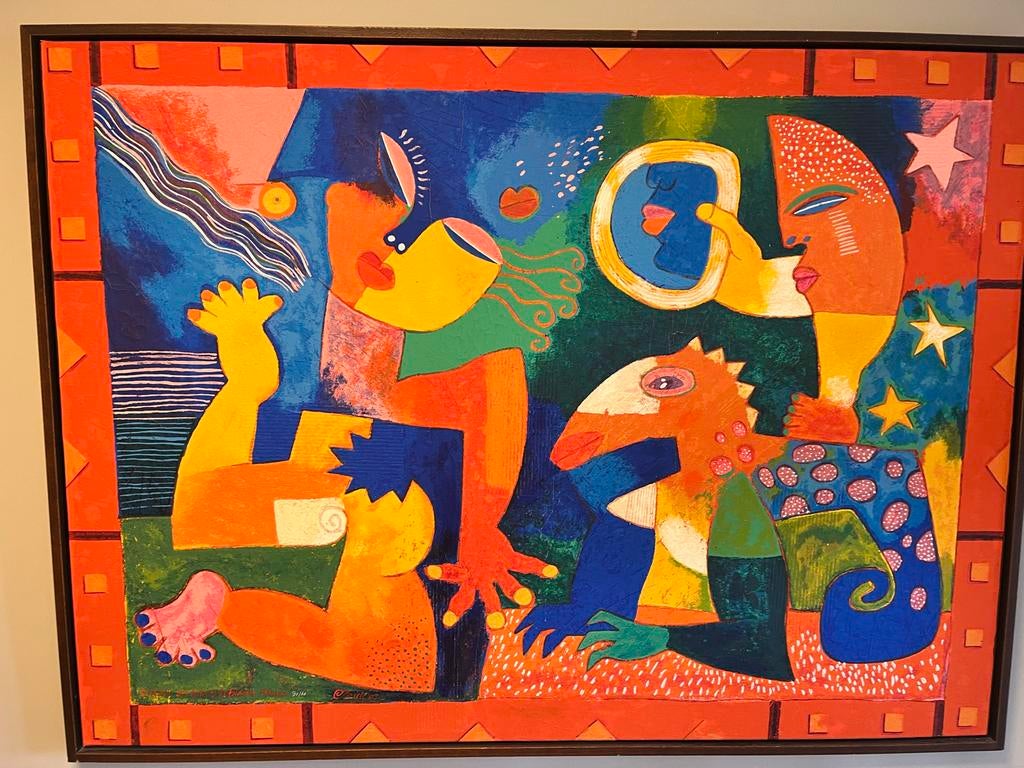 Clement Briels zeefdruk, Ophalen