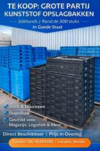 Kruizinga kunststof stapelbaken voor europallets, Ophalen of Verzenden