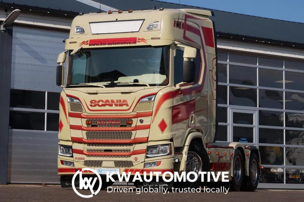 Scania R580 V8 NGS 6X2/ FULL AIR/ RETARDER/ HYDRAULICS/ SPEC, Automaat, Euro 6, Bedrijf, Diesel