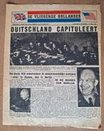 Krant De Vliegende Hollander 10 mei 1945, Verzamelen, Ophalen of Verzenden, Overige soorten, Nederland, Boek of Tijdschrift