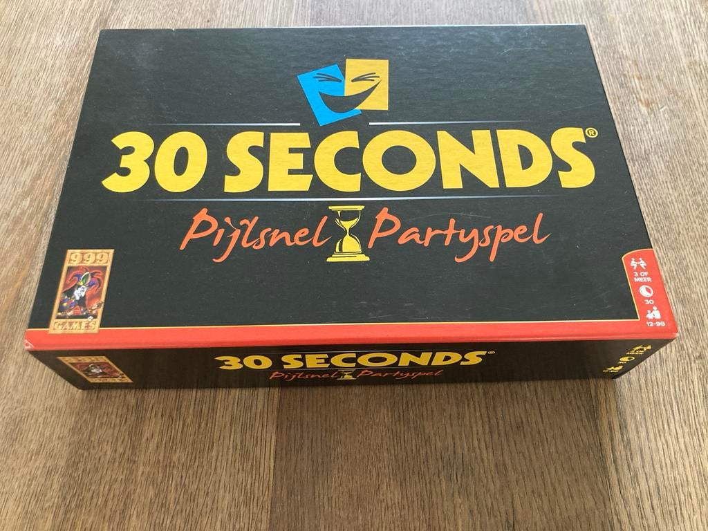30 Seconds Party Spel - Zo goed als nieuw, Hobby en Vrije tijd, Gezelschapsspellen | Bordspellen, Ophalen of Verzenden, Zo goed als nieuw