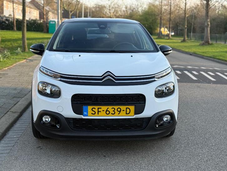 Citroën C3 1.2 Puretech 82pk 2018 Wit, Auto's, Citroën, Particulier, C3, Apple Carplay, Centrale vergrendeling, Climate control