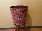 Sier Bloempot voor binnen, Tuin en Terras, Bloempotten, Rond, Binnen, Zo goed als nieuw, Minder dan 40 cm